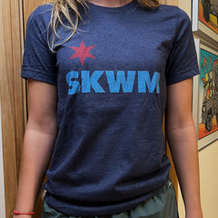 Silkworm : "SKWM OVER CHICAGO" T-shirt
